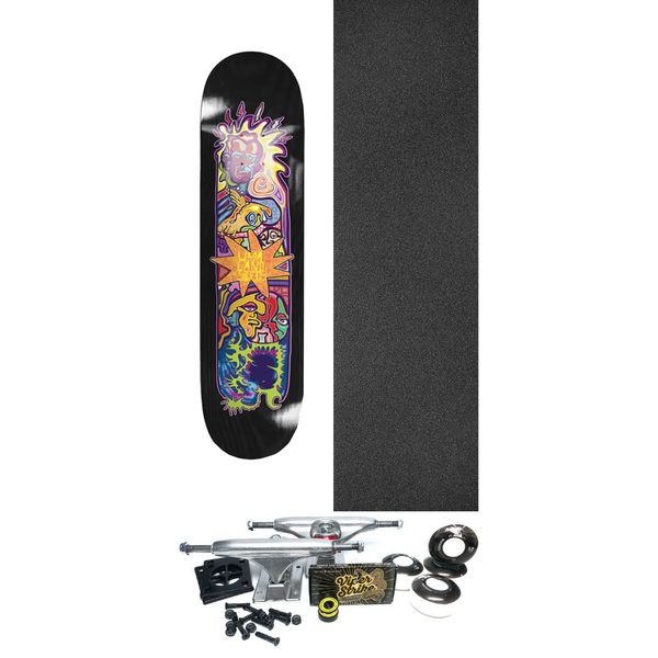 Uma Landsleds Skateboards Streams Skateboard Deck - 8.5" x 32.25" - Complete Skateboard Bundle